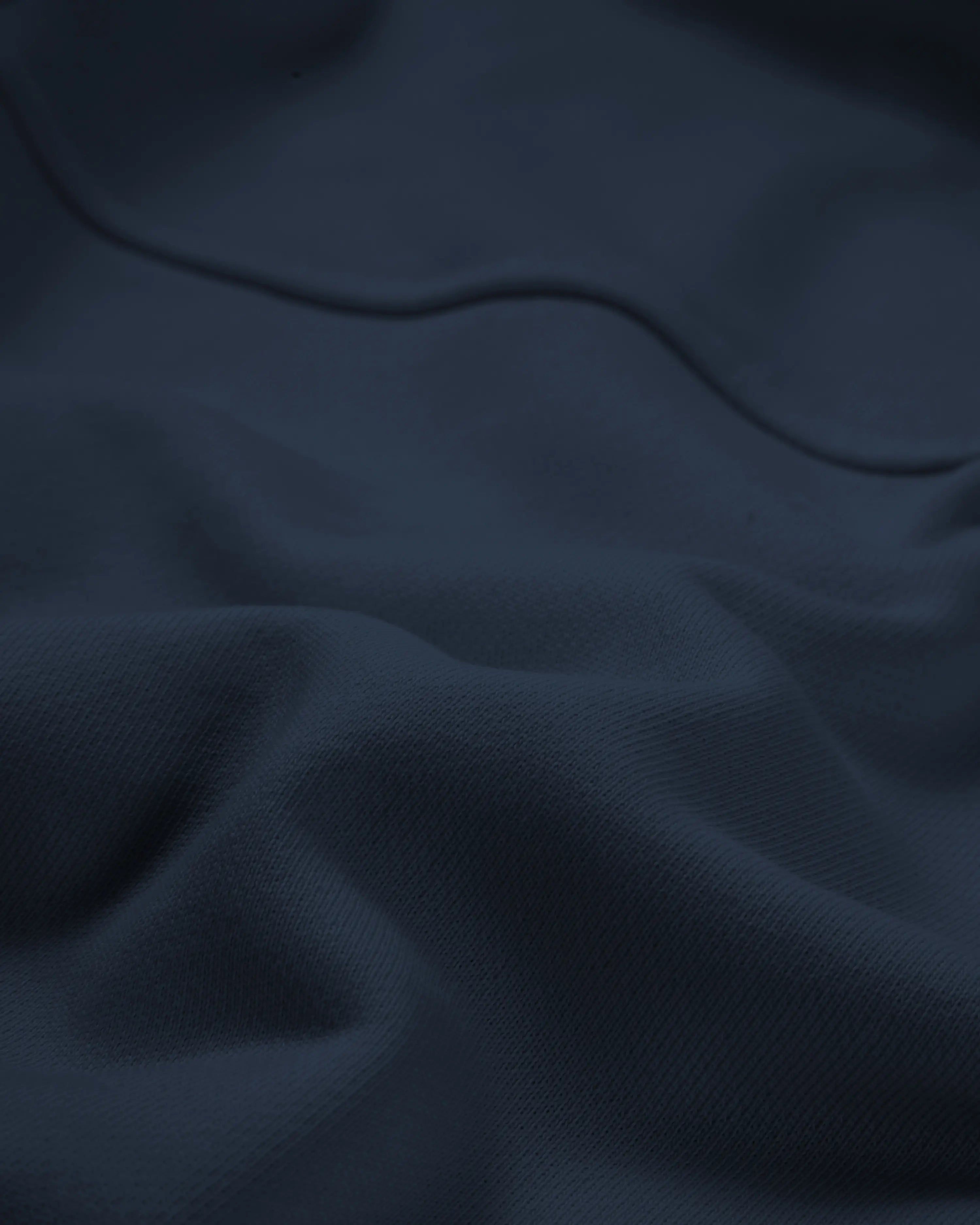 Women's Mixed Fabric Hoodie 11 #dark-blue