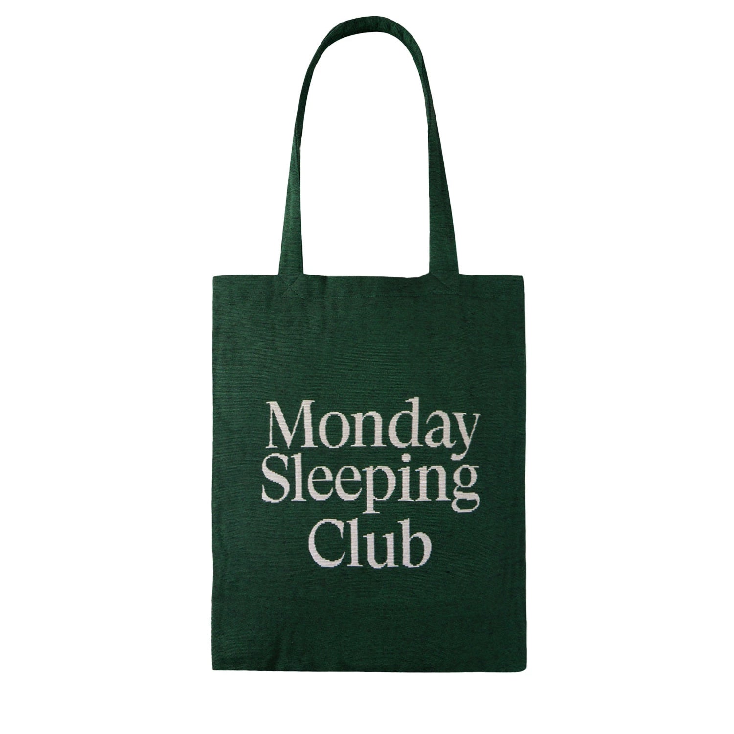 Monday Sleeping Club Watercolor Jacquard Fabric Satchel
