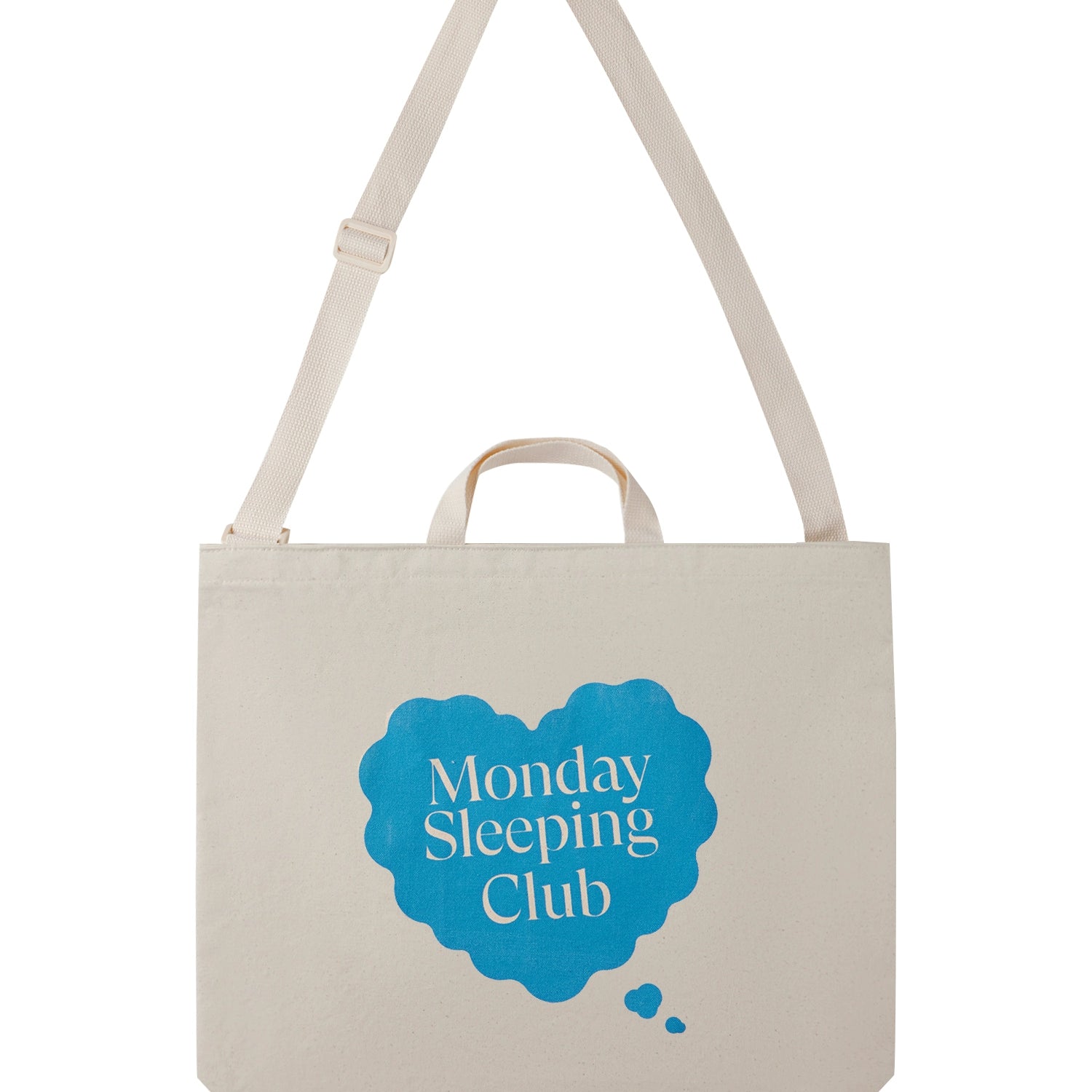 Monday Sleeping Club Dream Heart Print Tote Bag