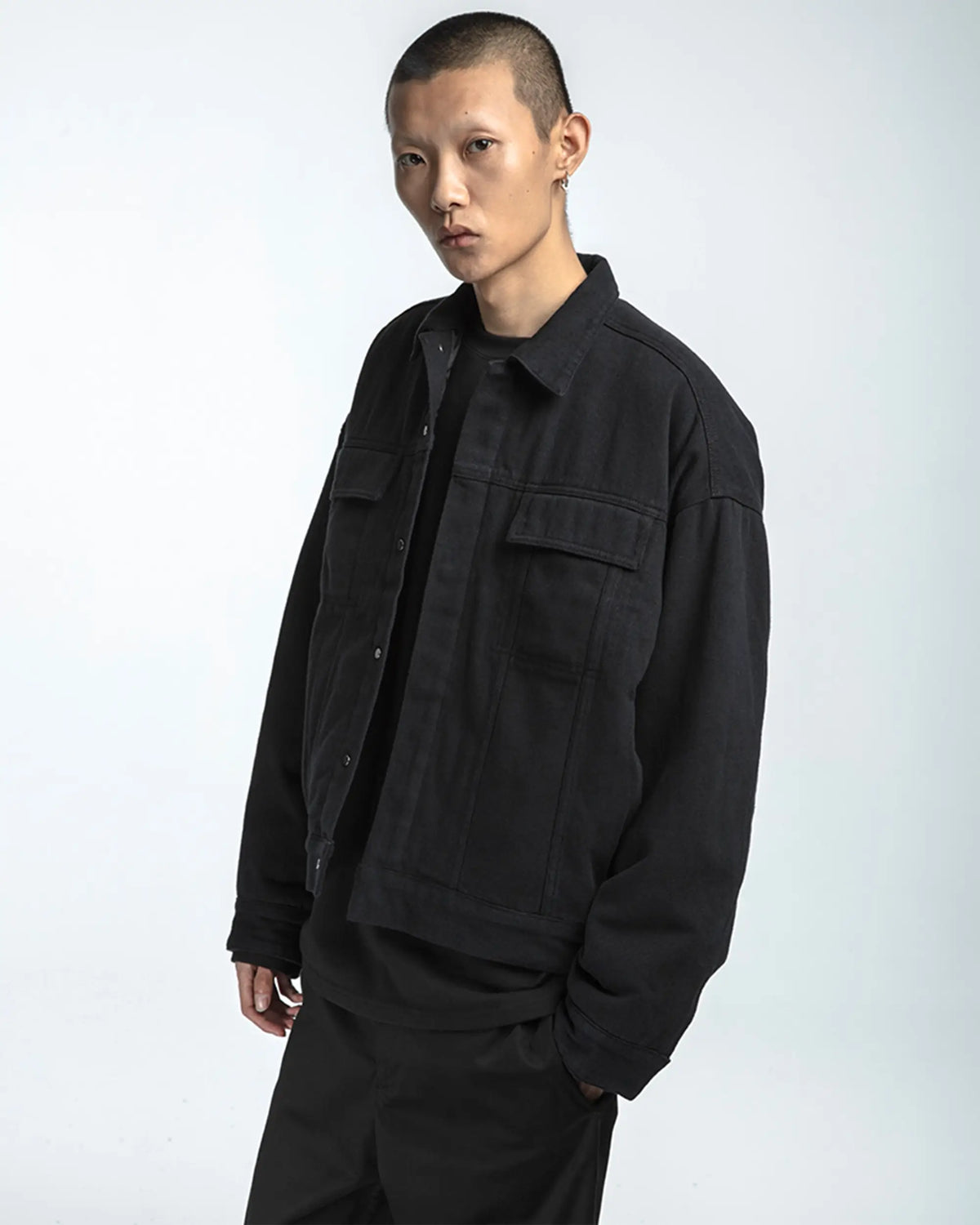 Extra Rice Jacket nice rice Denim Chore Jacket