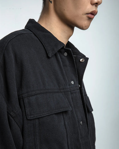 nice rice Denim Chore Jacket