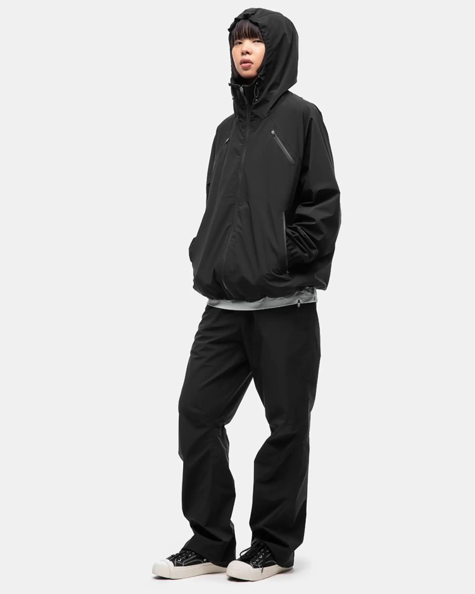 nice rice Waterproof Hooded Sports Jacket