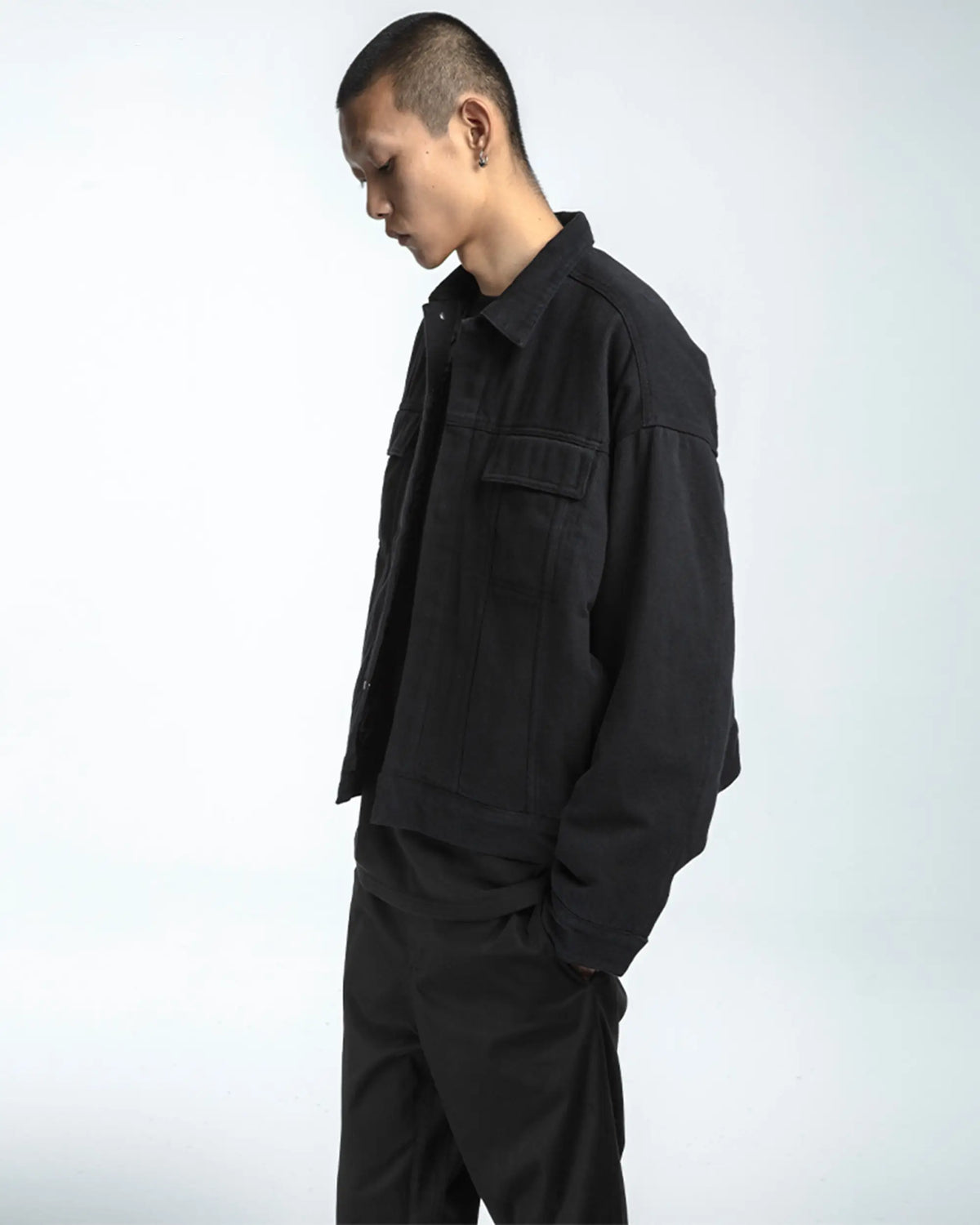 Extra Rice Jacket nice rice Denim Chore Jacket