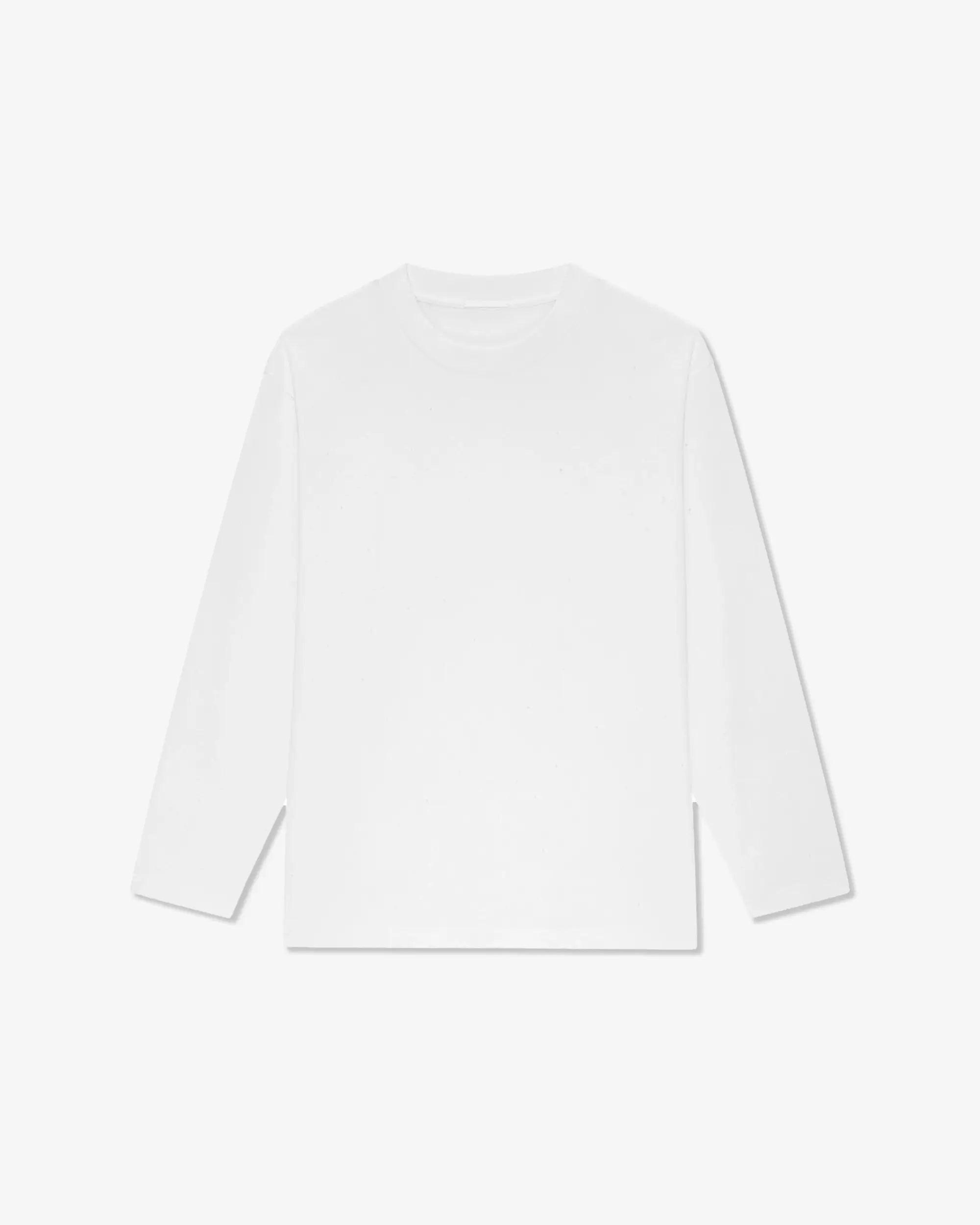 nice rice Cotton Distressed Long Sleeve T-Shirt