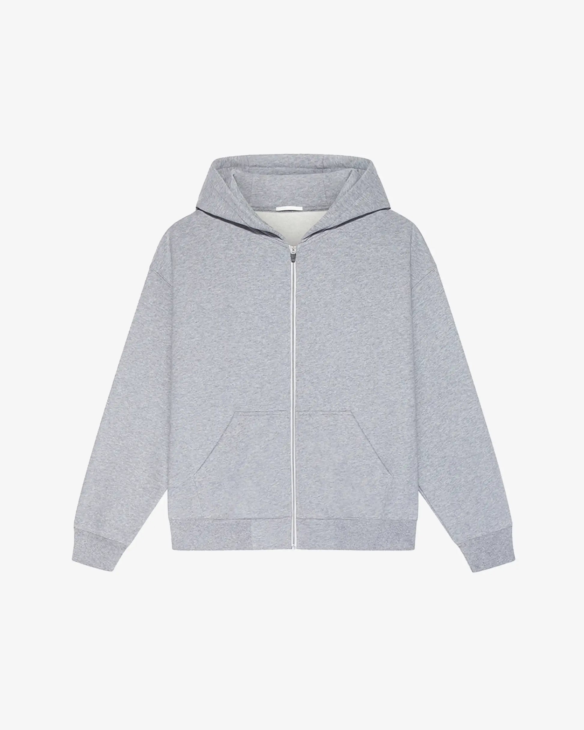 nice rice 500G Zip-Up Cotton Hoodie