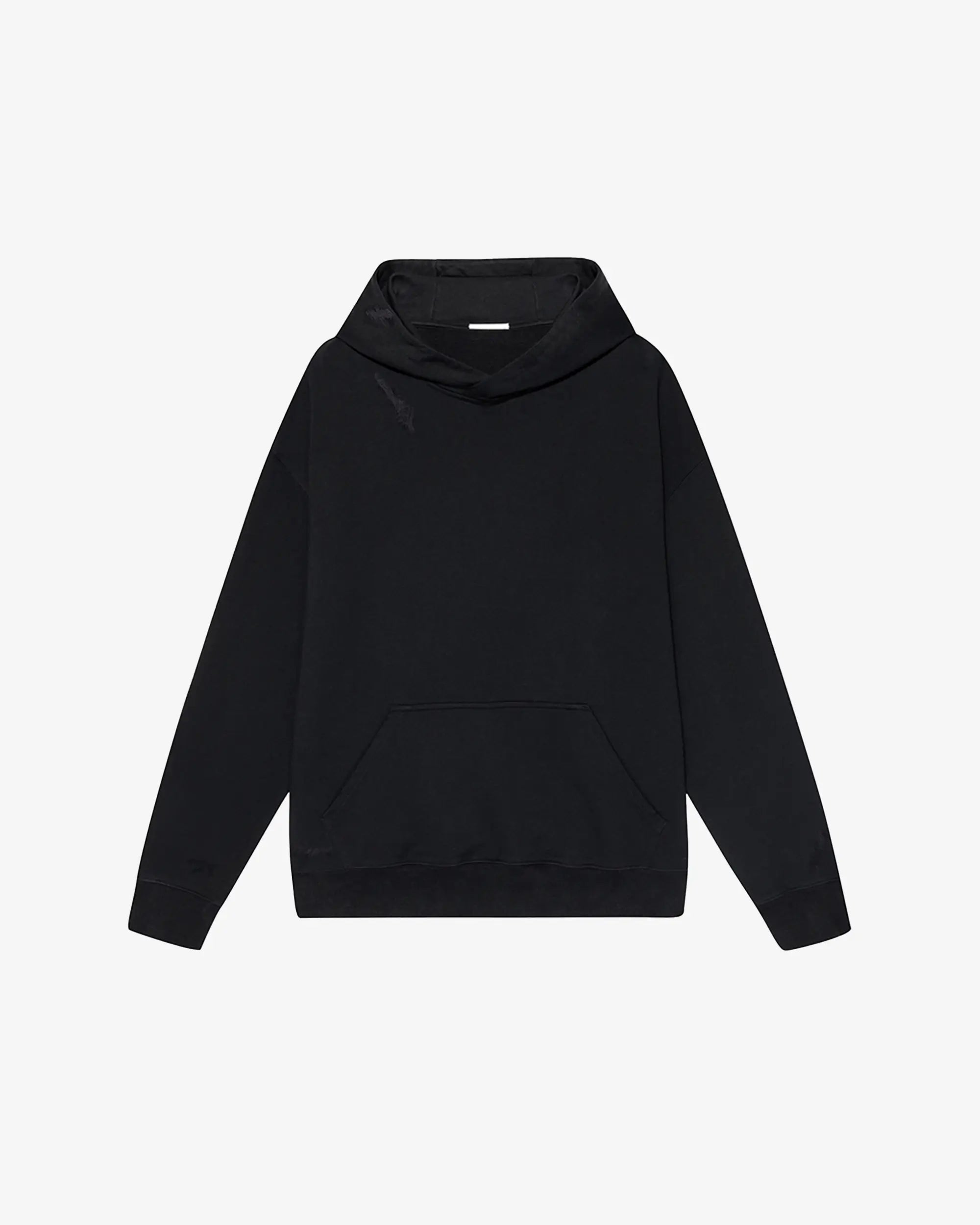 nice rice Embroidered Patchwork Loose Fit Hoodie