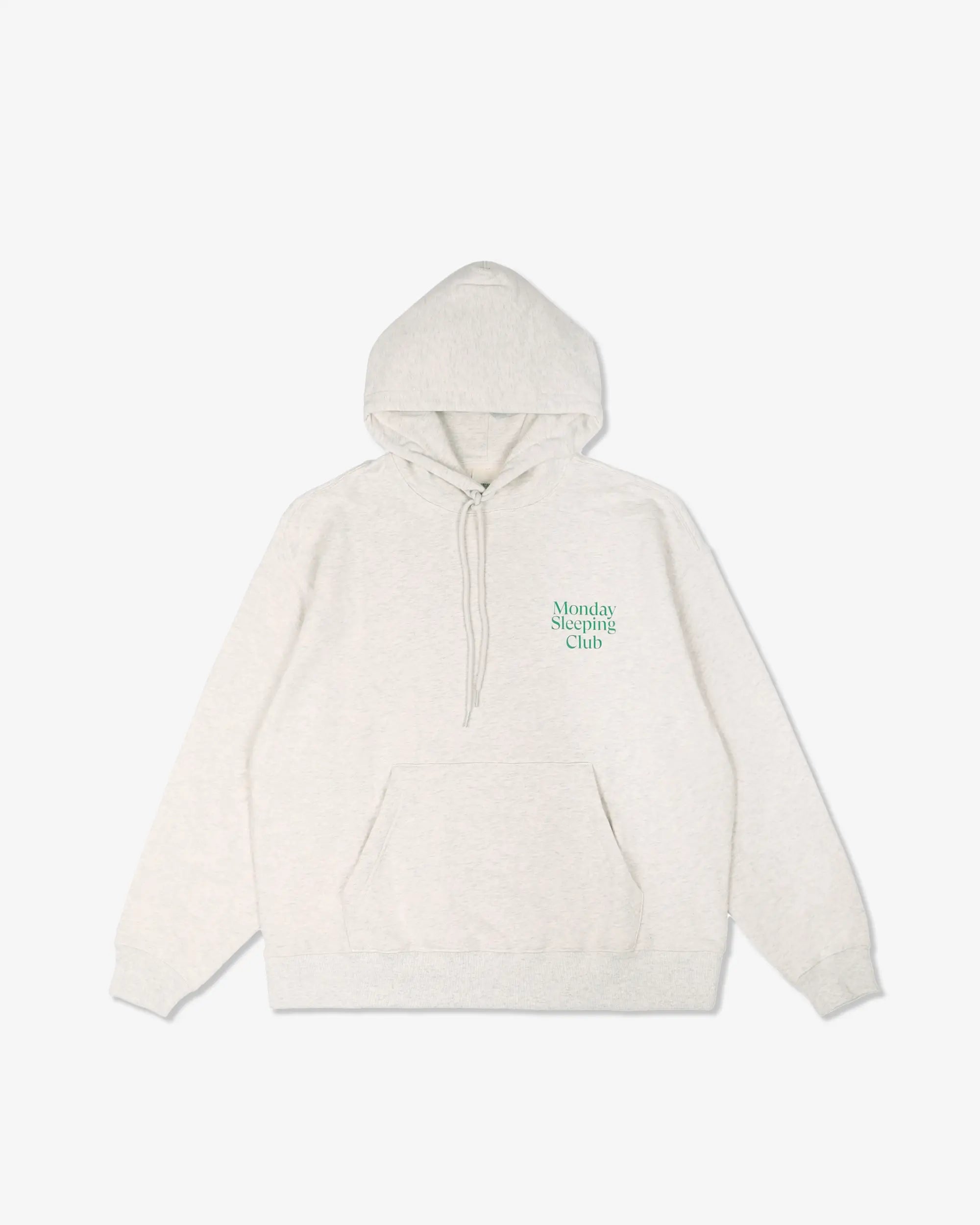 Monday Sleeping Club Standard Print Logo Loose Hoodie