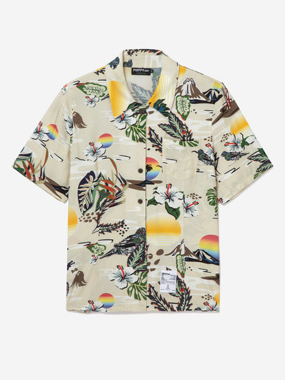 POPPY ATLR Men's Electronic Aloha Shirt