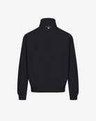 Men's Mixed Fabric Halfzip in Charcoal 02 #charcoal