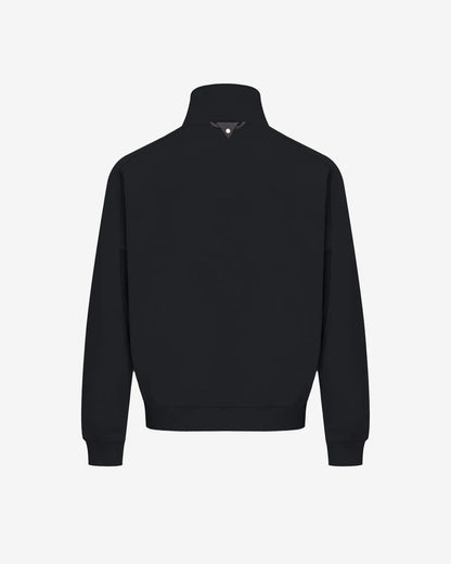 Men's Mixed Fabric Halfzip