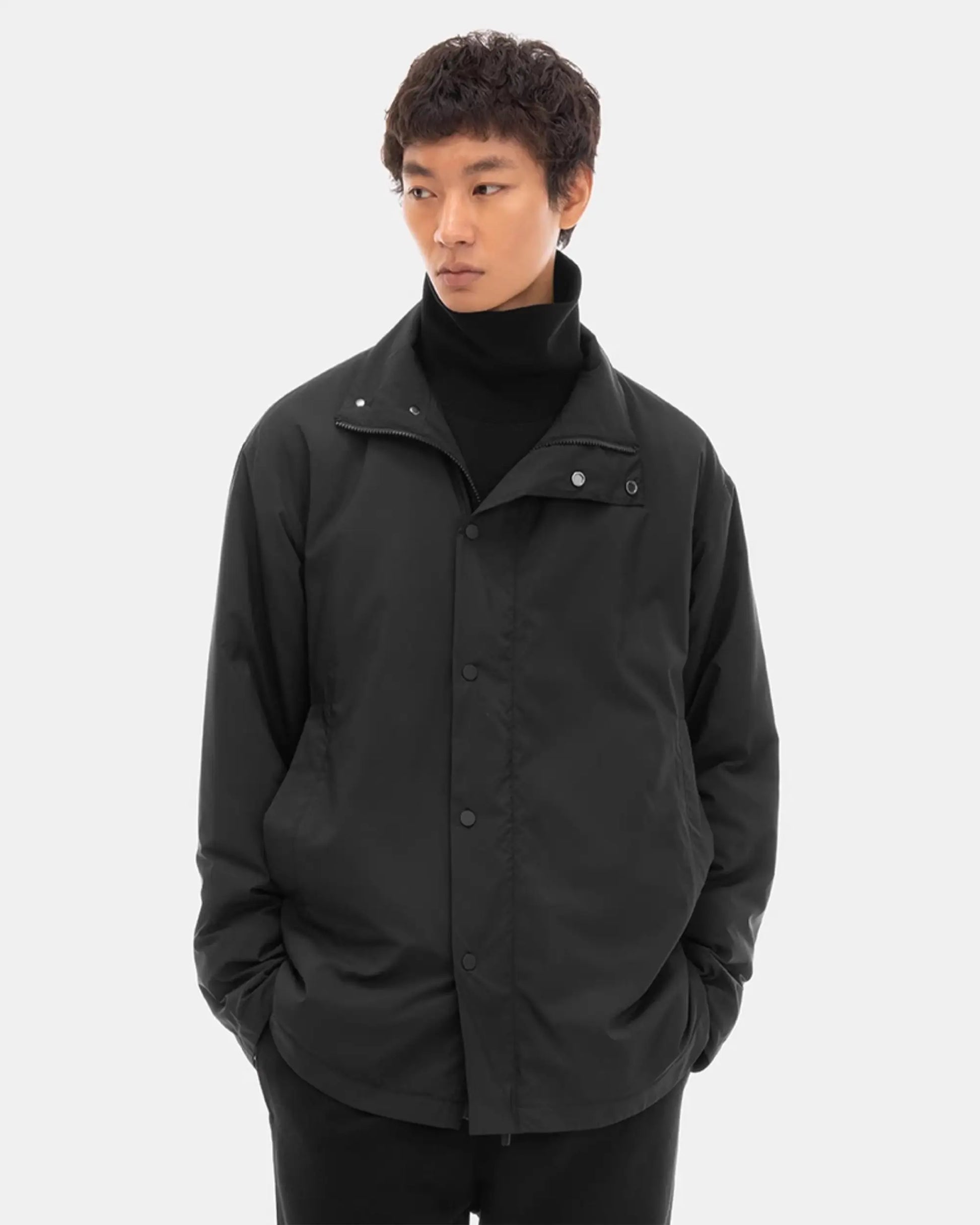 nice rice Structured Collar Jacket