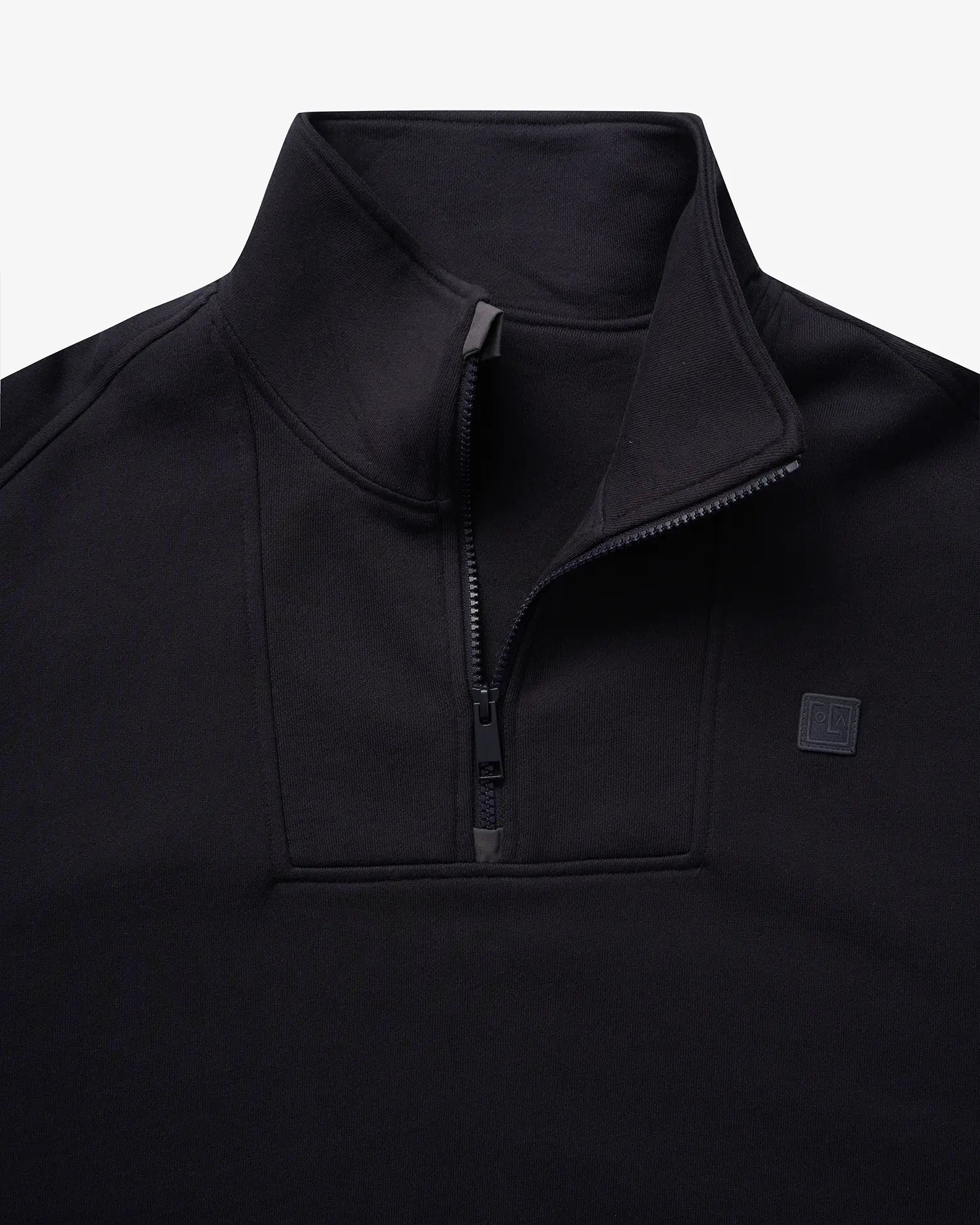 Men's Mixed Fabric Halfzip