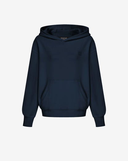 Women's Mixed Fabric Hoodie