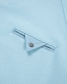 Men's Mixed Fabric Crew Sweatshirt in Light Blue 04 #light-blue