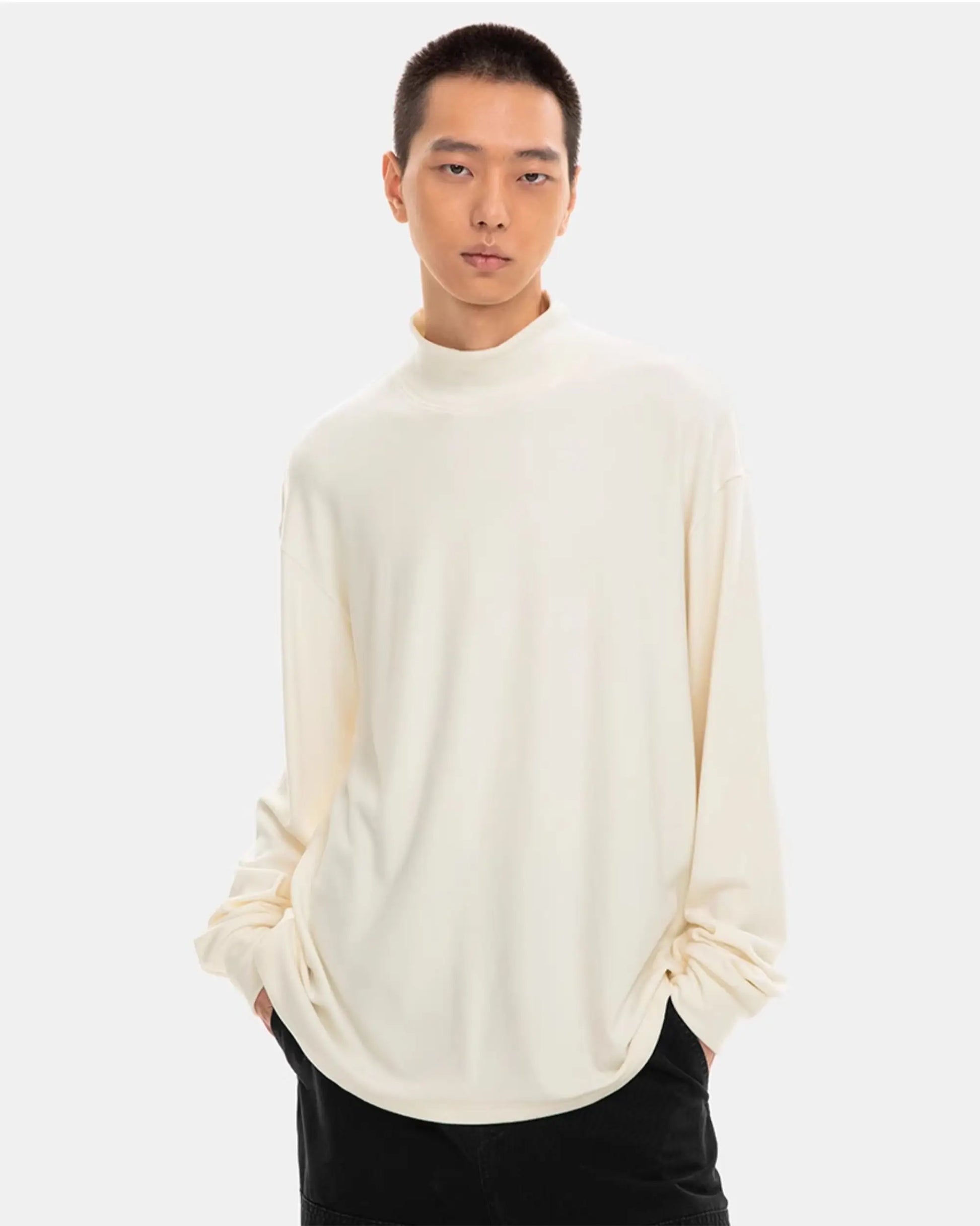 nice rice Crewneck Long Sleeve T-Shirt