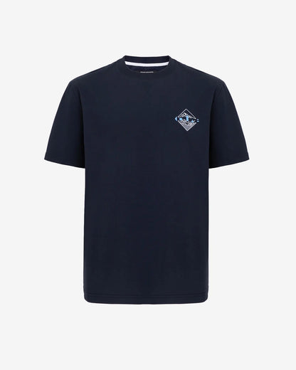 Men's Embroidered Crest Tee