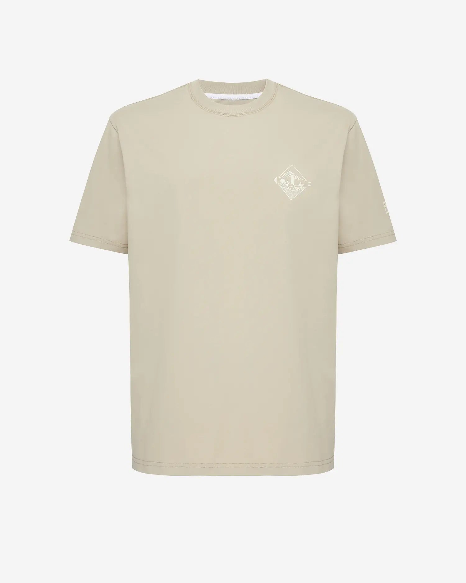 Men's Embroidered Crest Tee