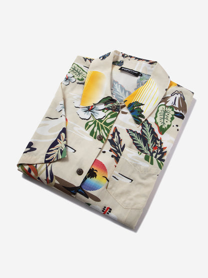 POPPY ATLR Men's Electronic Aloha Shirt