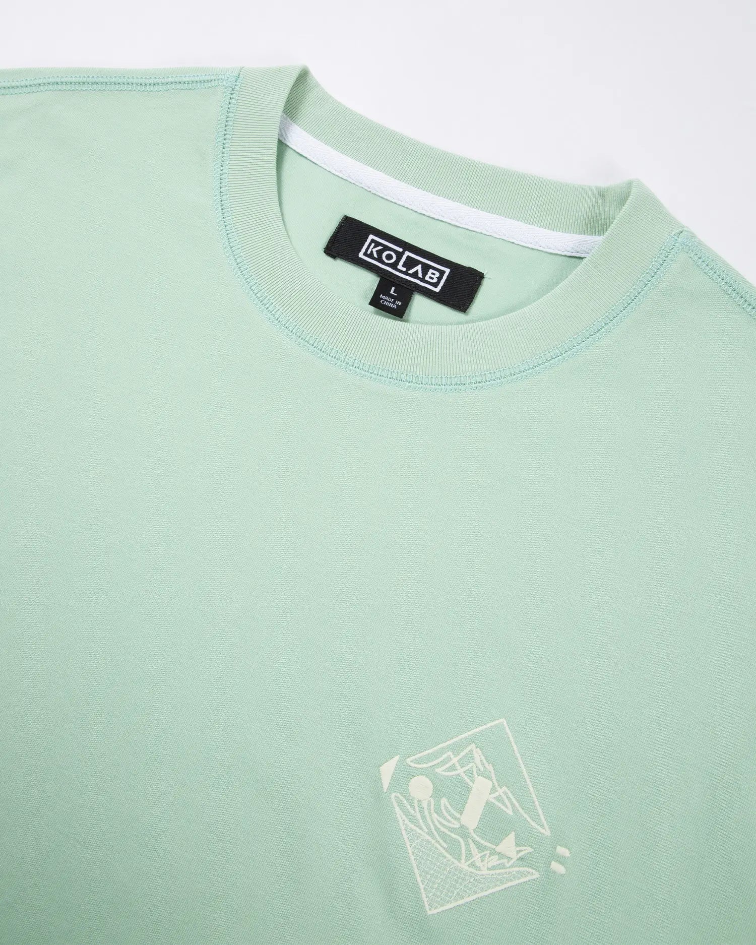 Men's Embroidered Crest Tee