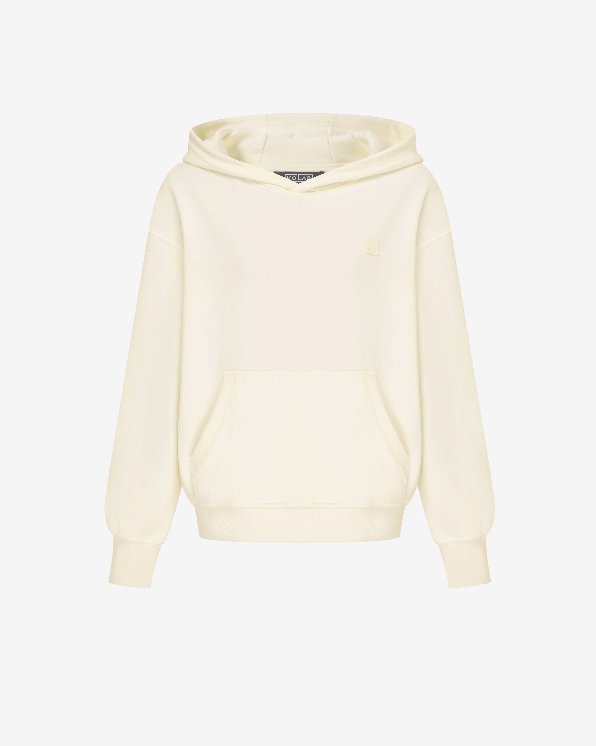 Men's Heavyweight Cotton Hoodie in Light Beige 01 #beige