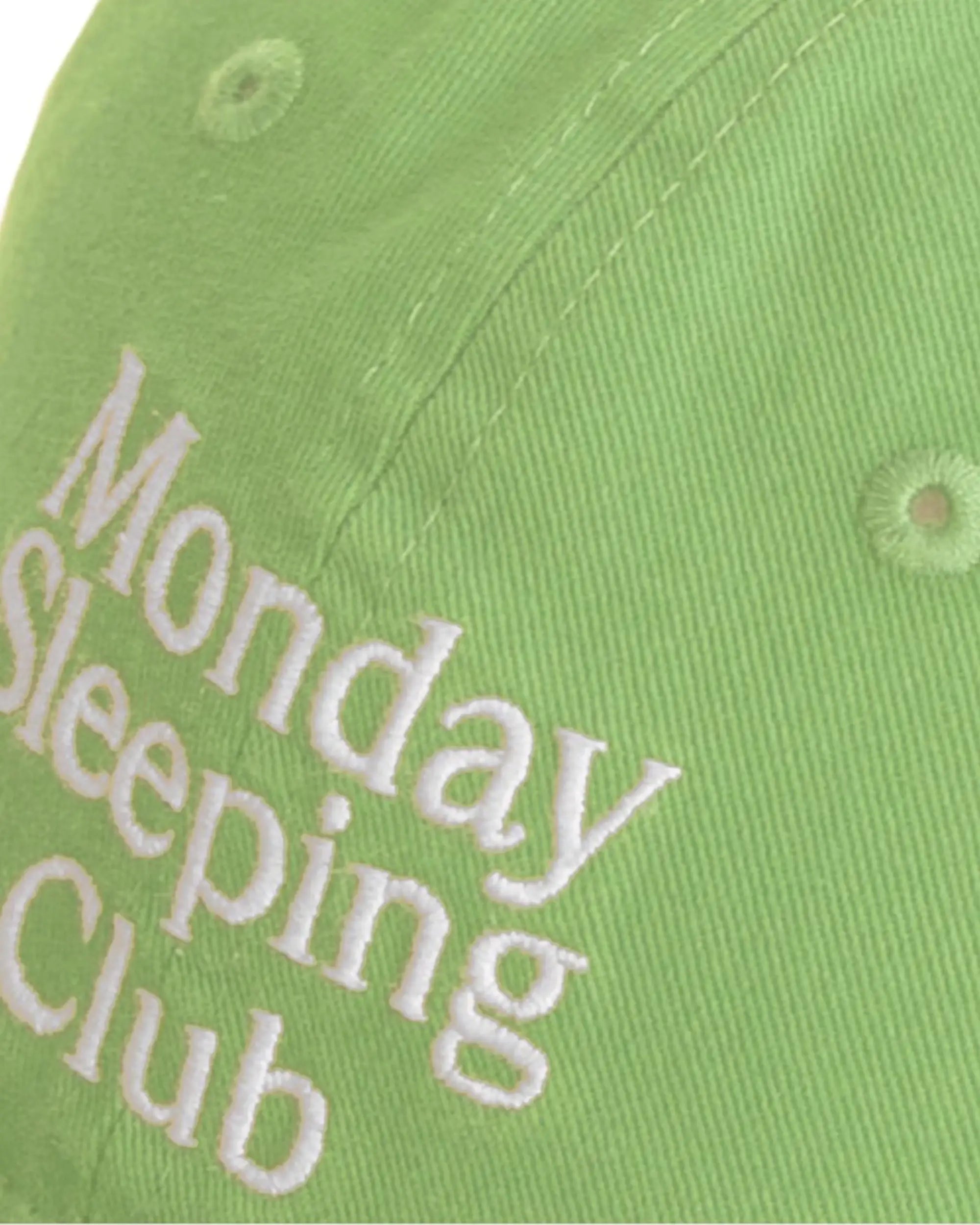 Monday Sleeping Club Standard Logo Embroidered Baseball Cap