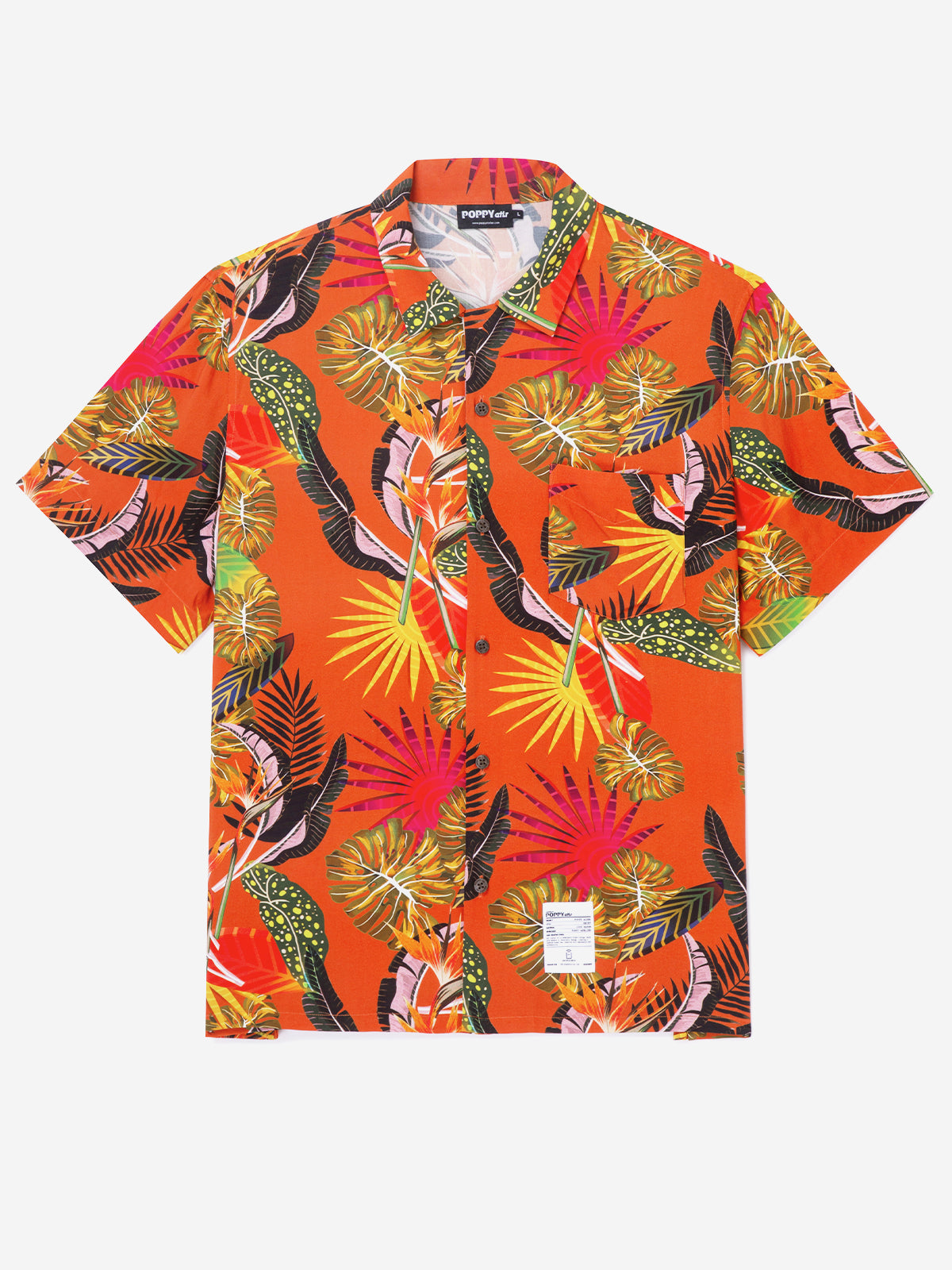 POPPY ATLR Men's Just A Lot of Foliage Aloha Shirt