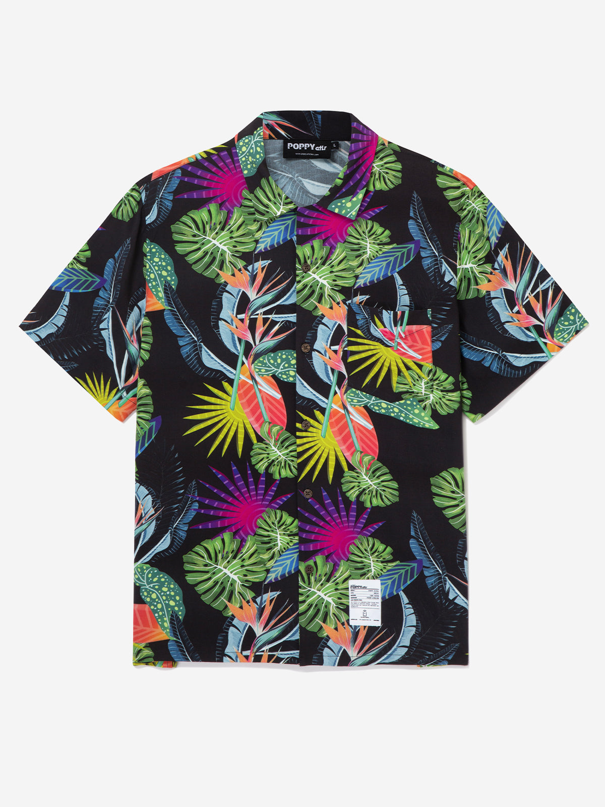 POPPY ATLR Men's Just A Lot of Foliage Aloha Shirt