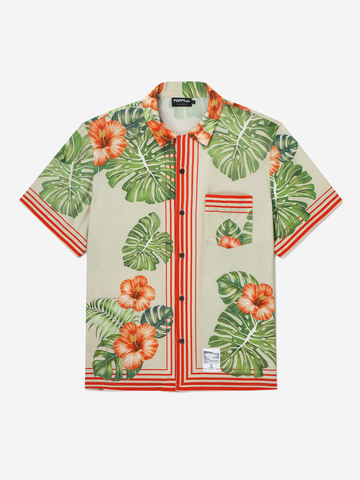 POPPY ATLR Women's Hibiscus Fusion Shirt