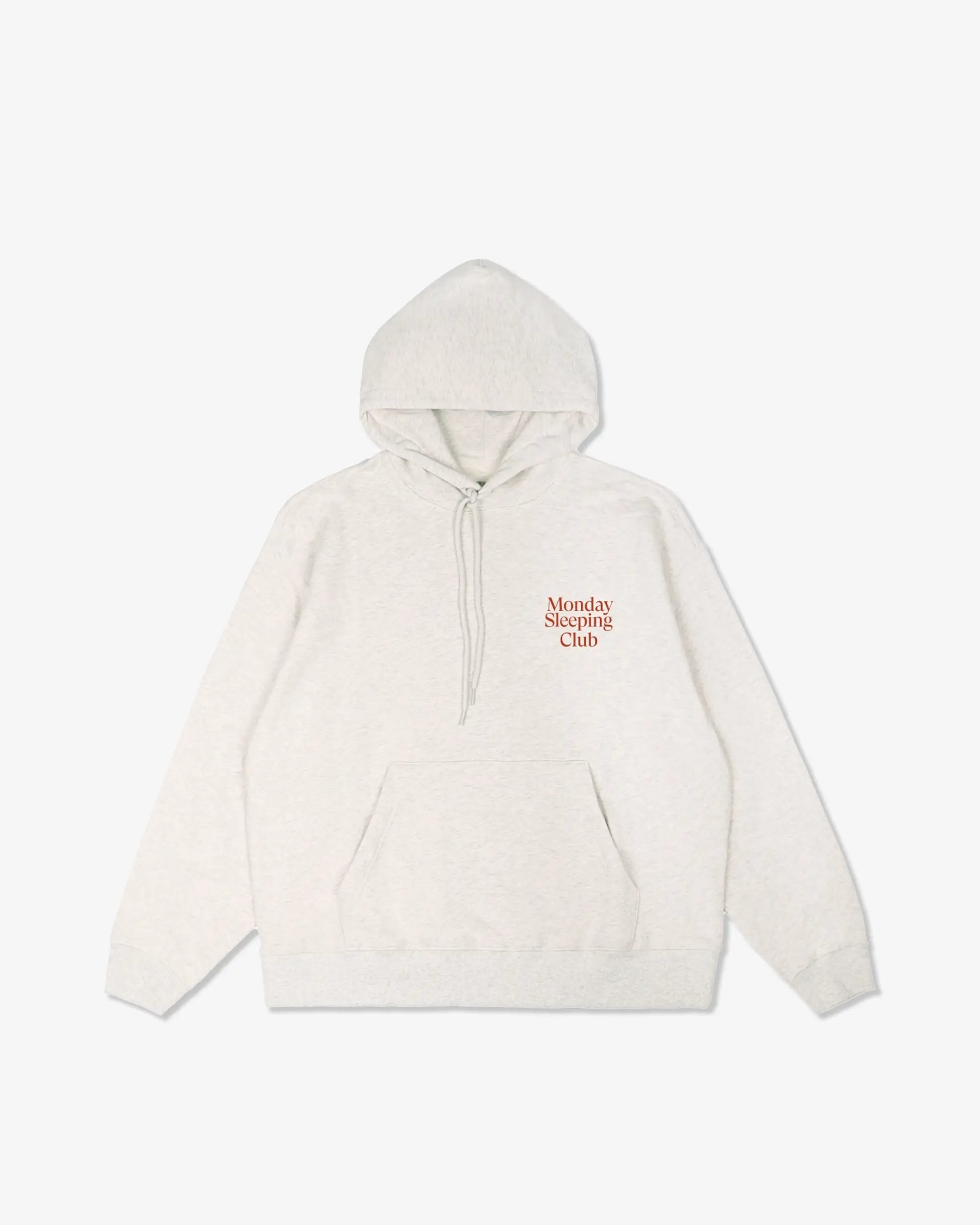 Monday Sleeping Club Standard Print Logo Loose Hoodie