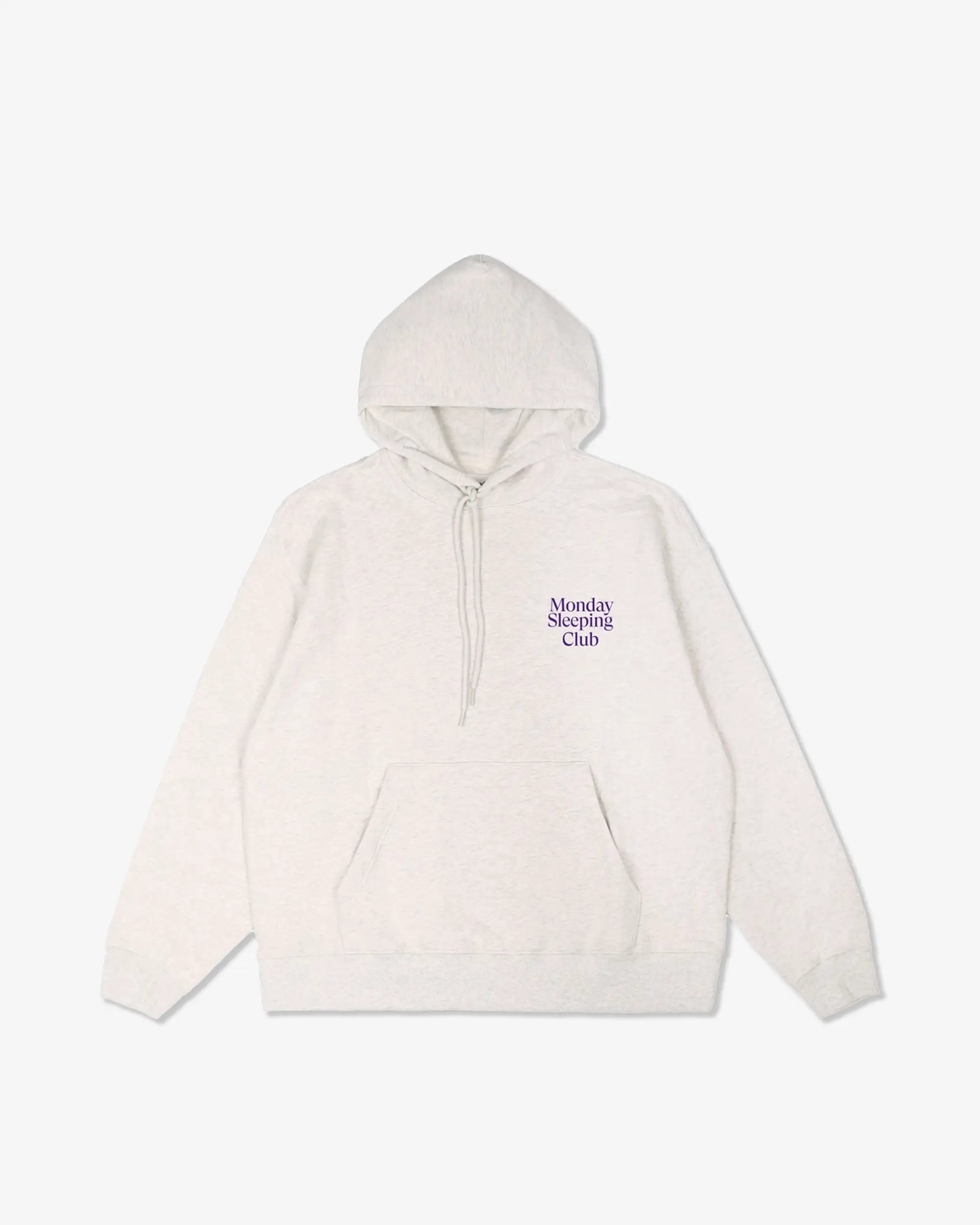 Monday Sleeping Club Standard Print Logo Loose Hoodie