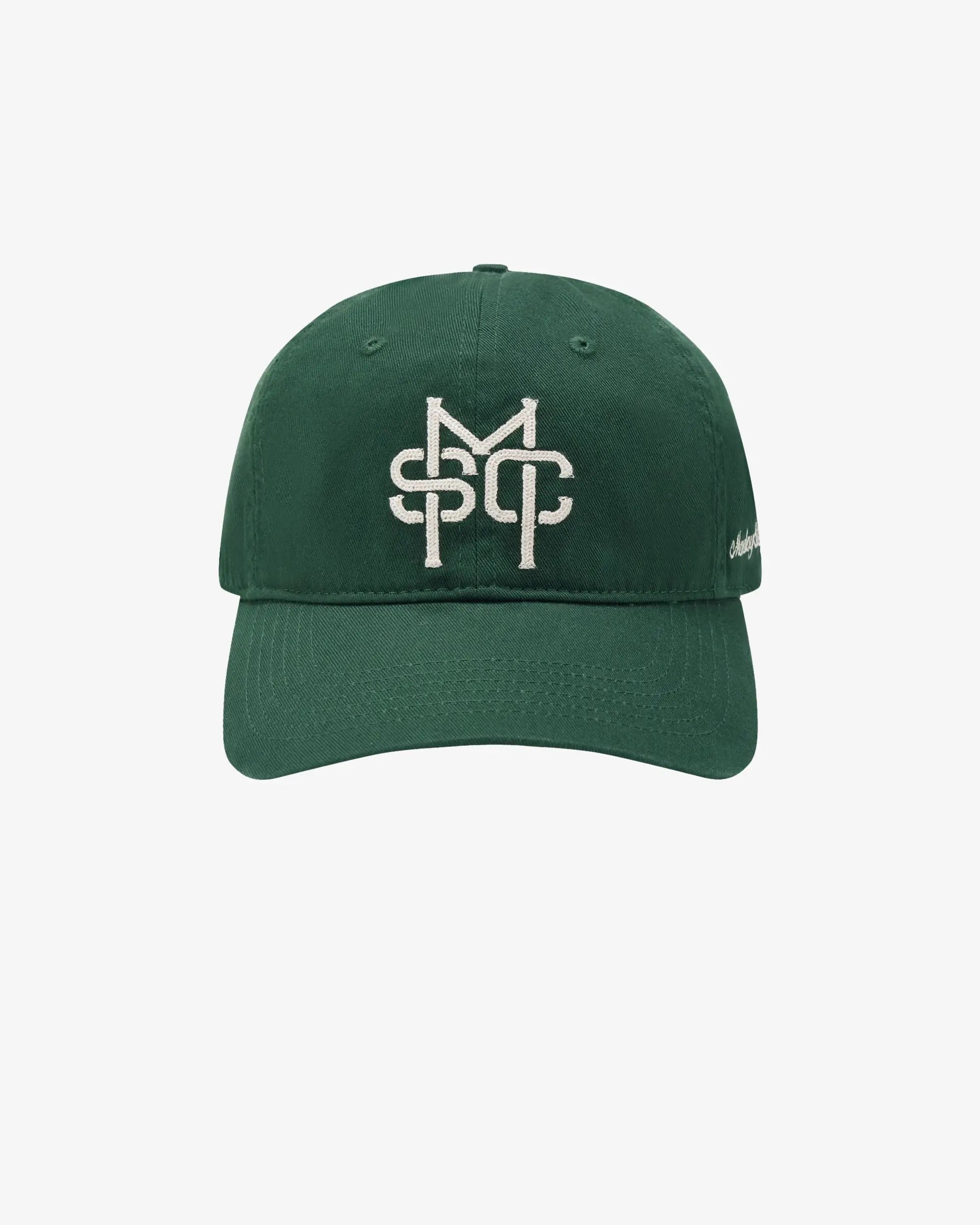 Monday Sleeping Club Initials Embroidered Baseball Cap