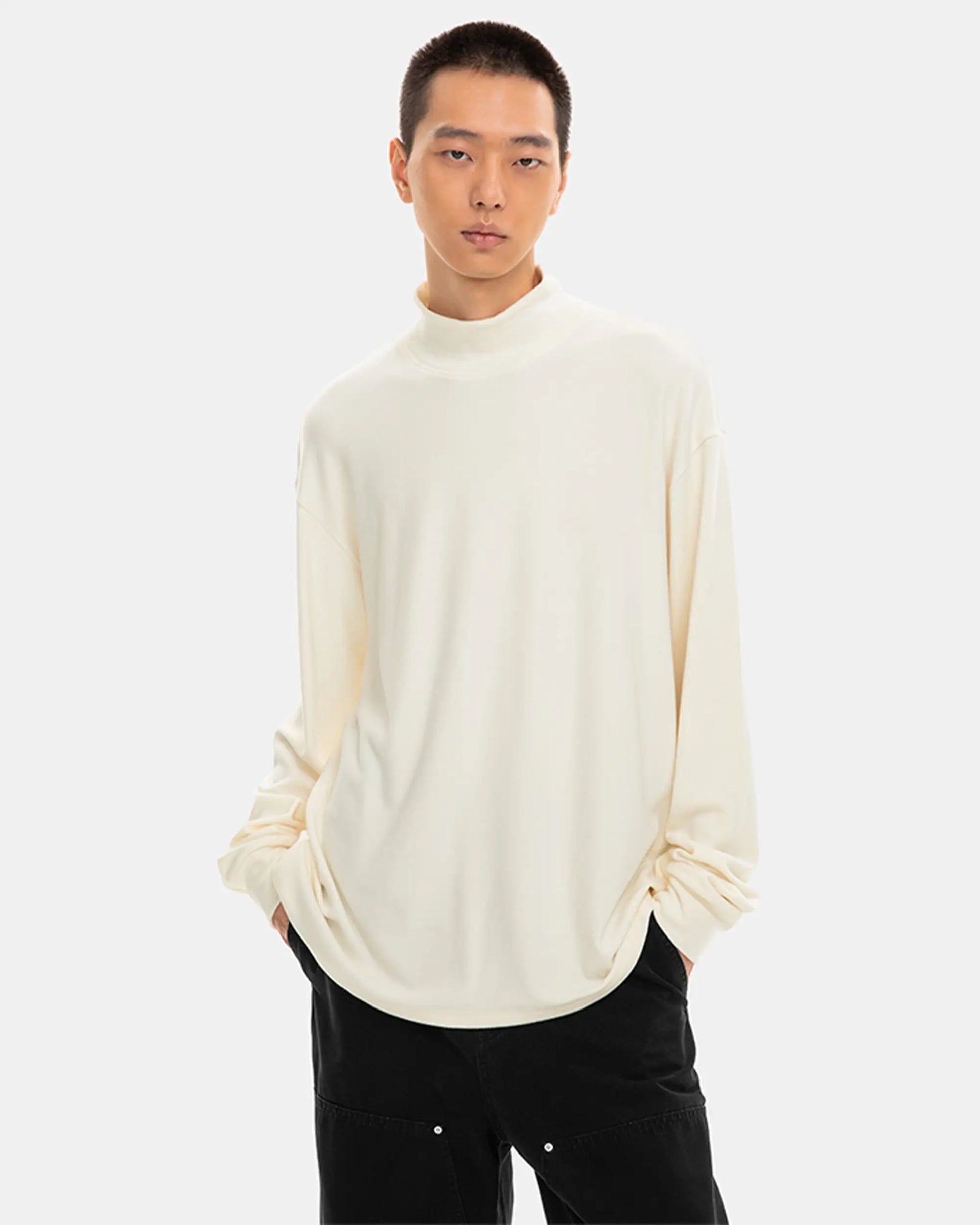 nice rice Crewneck Long Sleeve T-Shirt