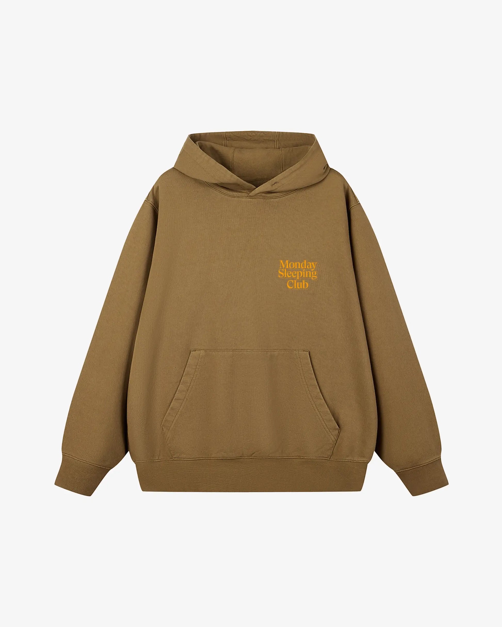 Monday Sleeping Club Standard Font 3D Print Logo Hoodie