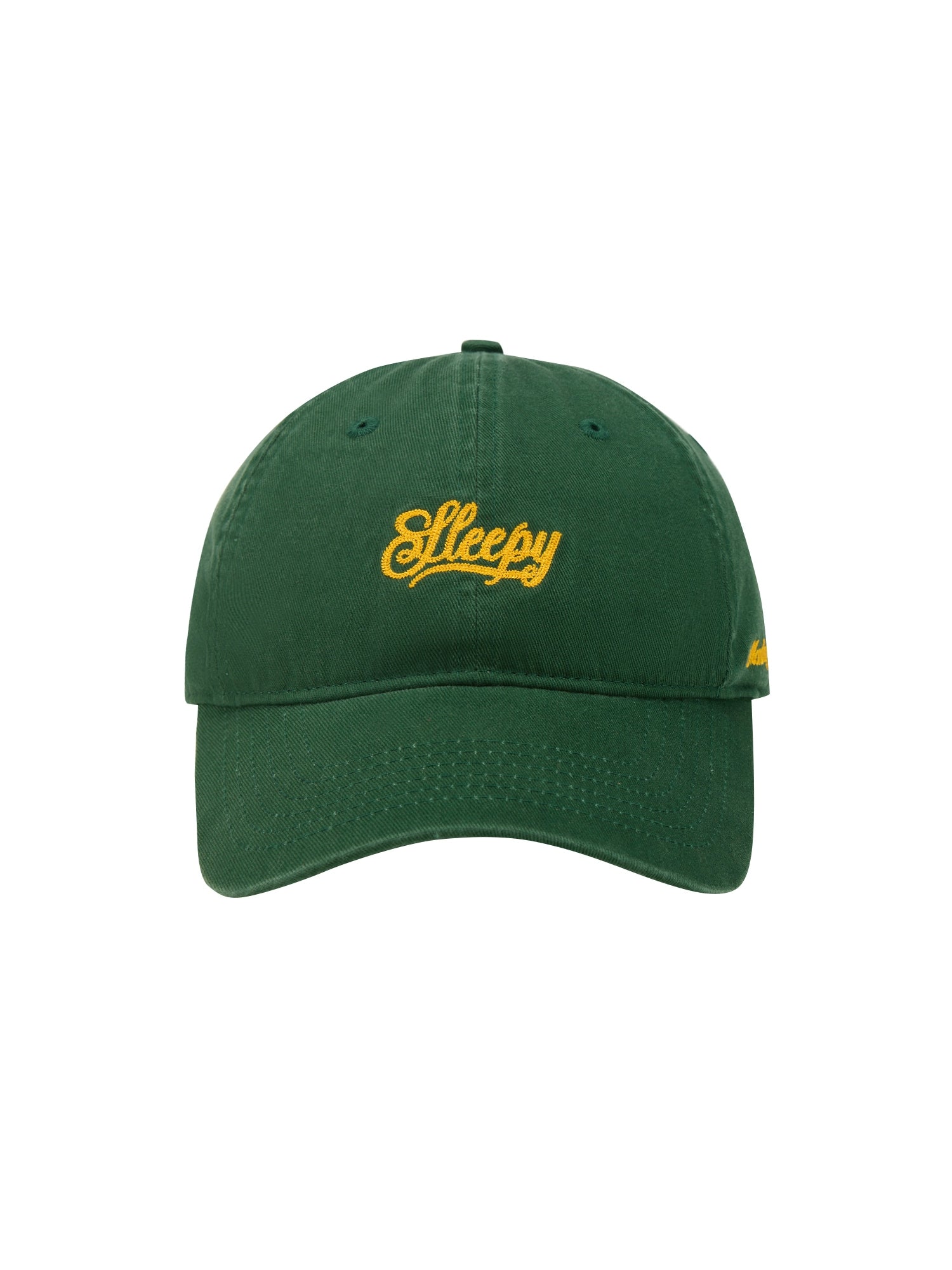 Monday Sleeping Club Lazy Font Chain Embroidered Baseball Cap