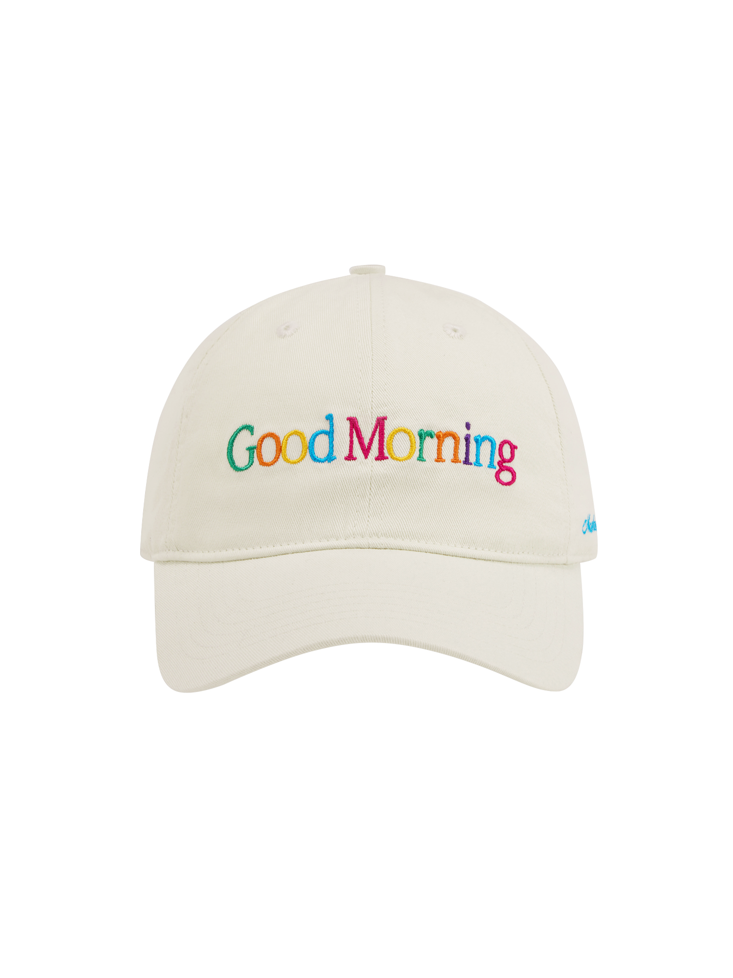 Monday Sleeping Club Day&Night Greetings Embroidered Baseball Cap