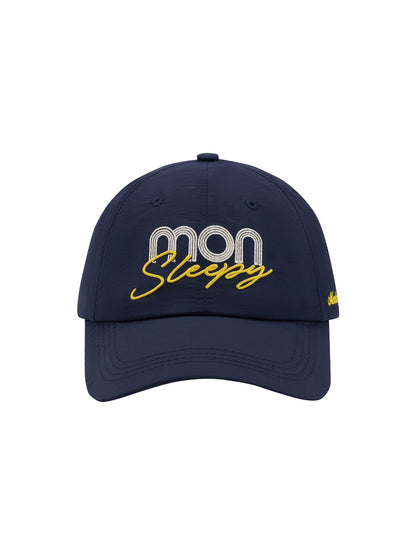 Monday Sleeping Club Lazy Combination Font Embroidered Baseball Cap