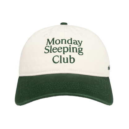 Monday Sleeping Club  Standard Font Embroidery Contrast Baseball Cap