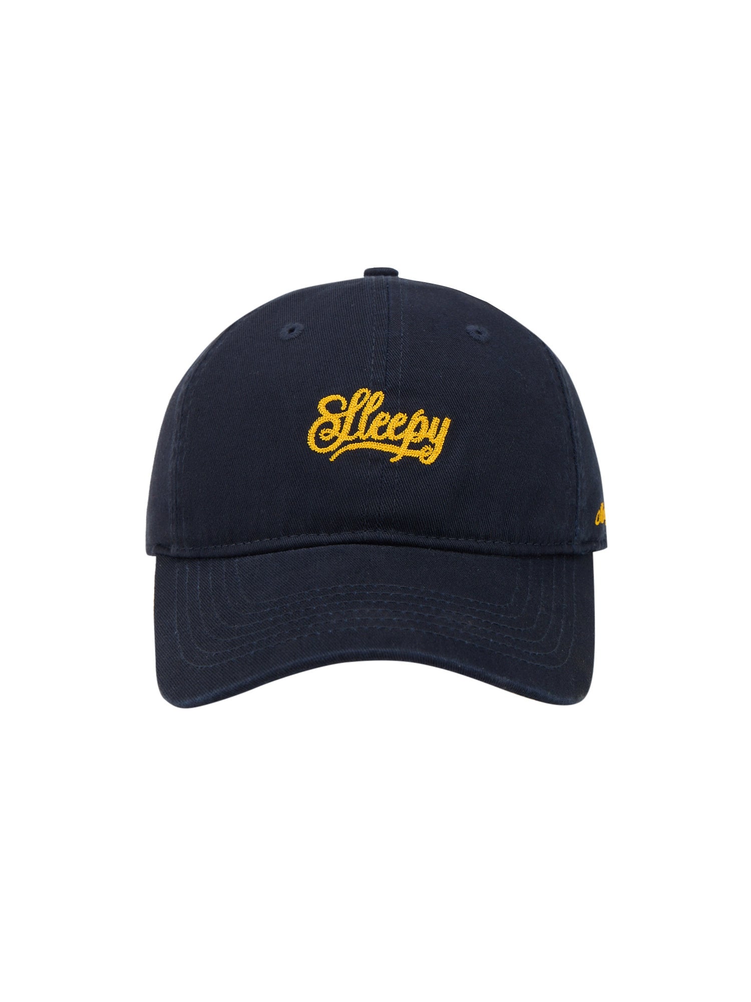 Monday Sleeping Club Lazy Font Chain Embroidered Baseball Cap