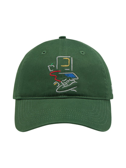 Monday Sleeping Club Office Series Illustration Graphics Embroidered Baseball Cap