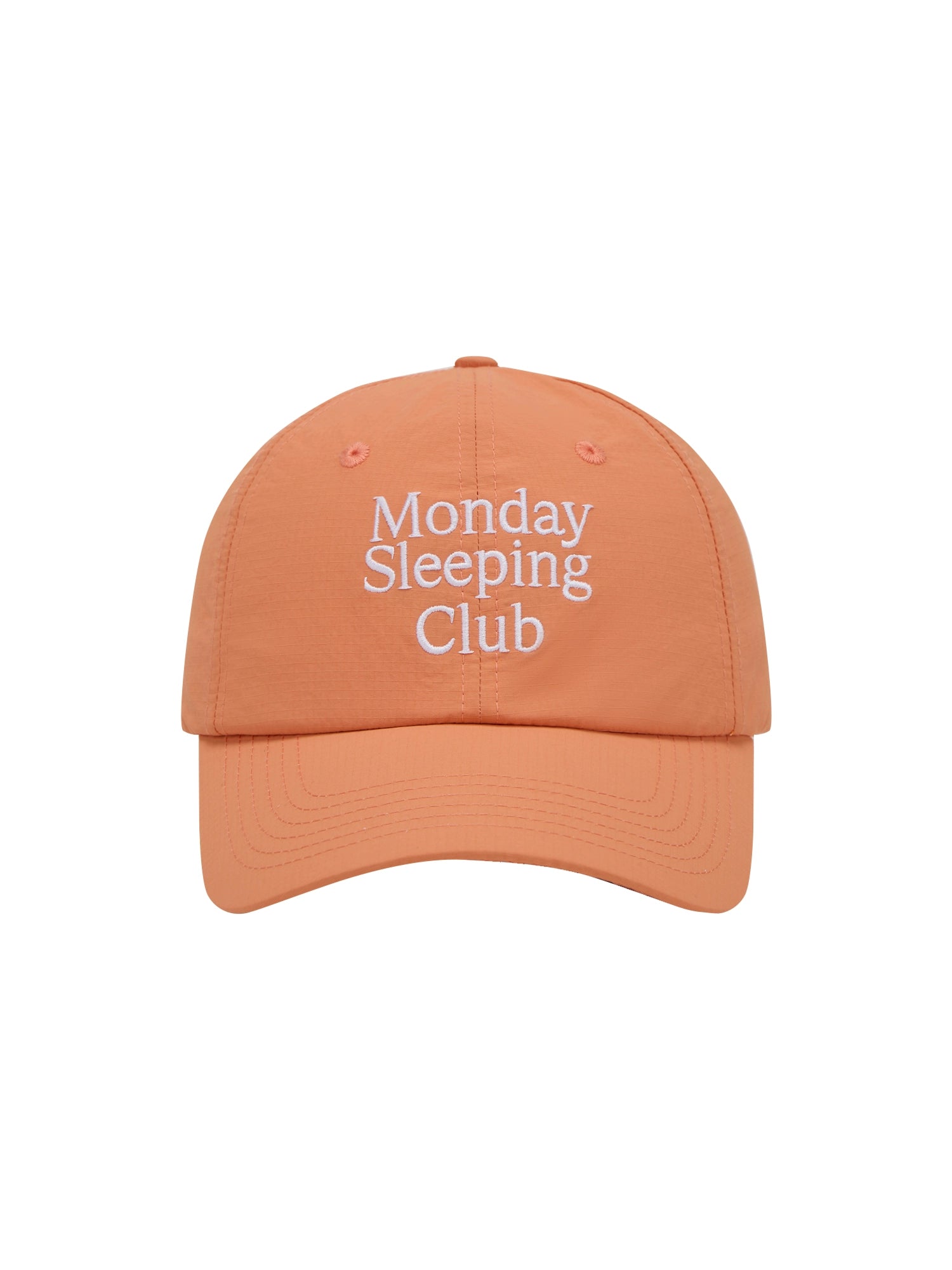 Monday Sleeping Club Standard Font Embroidered Nylon Baseball Cap