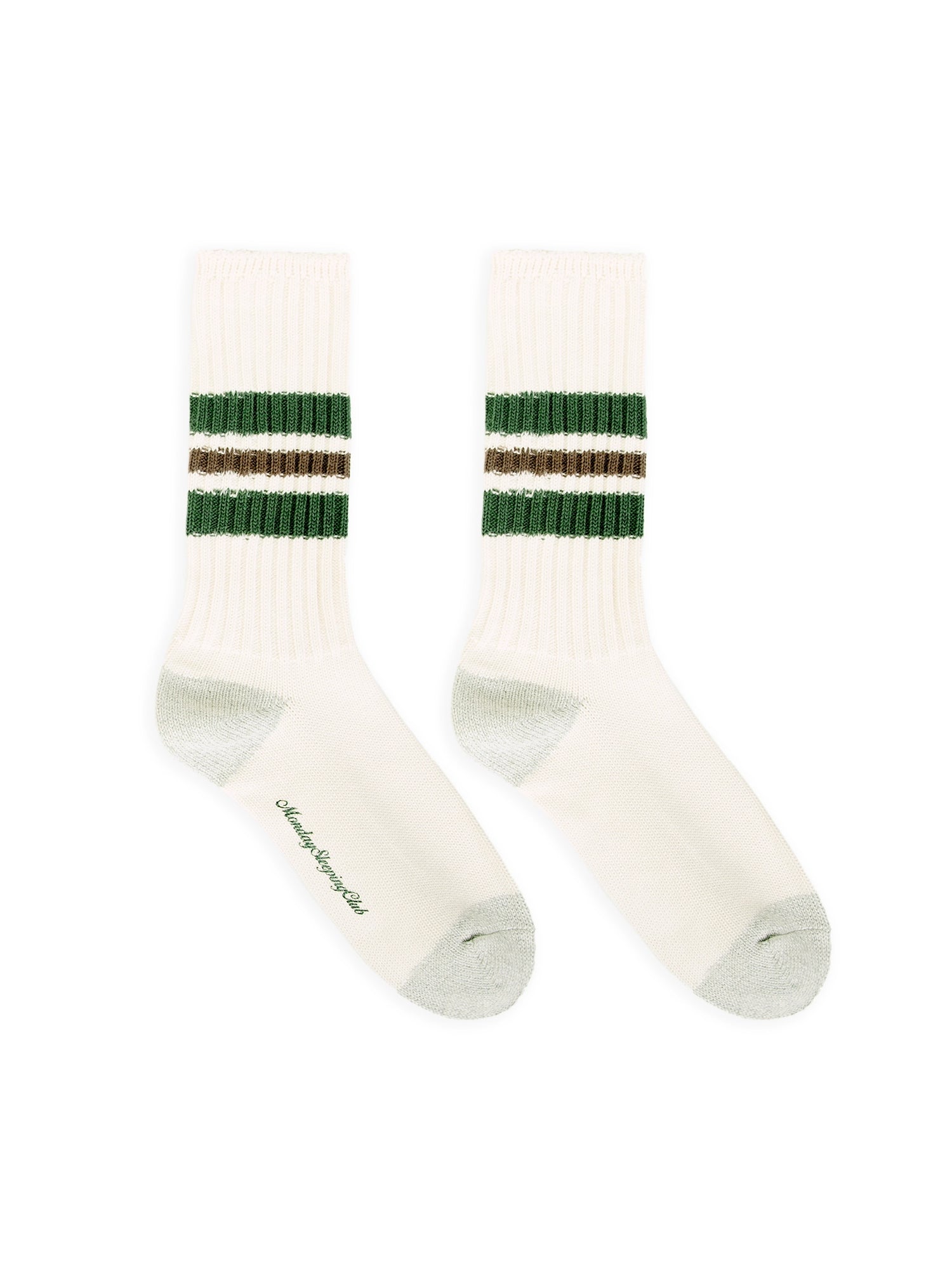 Monday Sleeping Club Striped Cotton 3-pack Socks