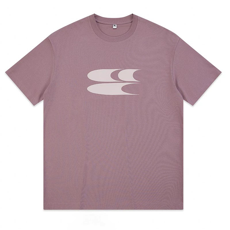 Crying Center Retro Pink Oversize Crew Neck T-Shirt