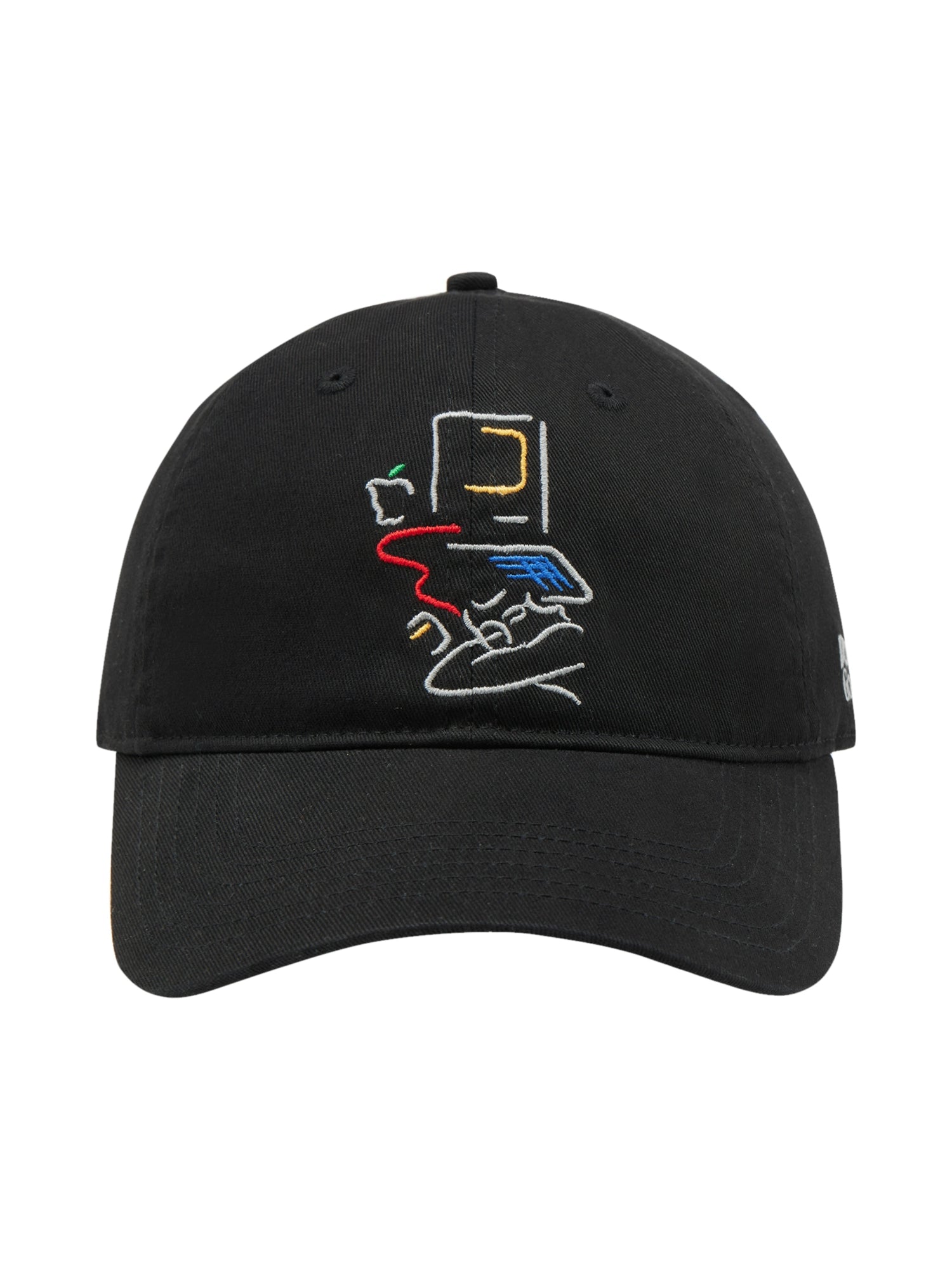 Monday Sleeping Club Office Series Illustration Graphics Embroidered Baseball Cap