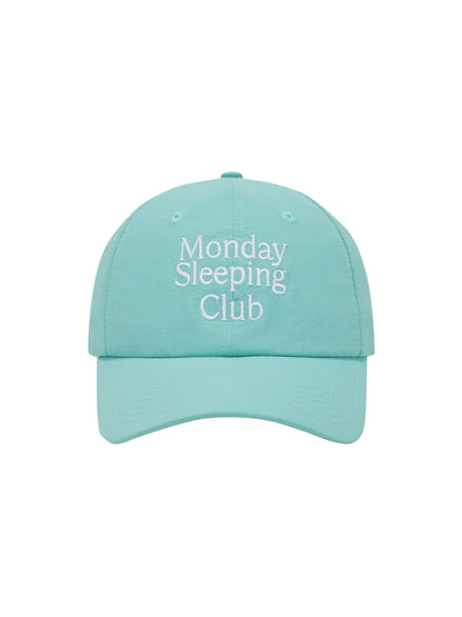 Monday Sleeping Club Standard Font Embroidered Nylon Baseball Cap