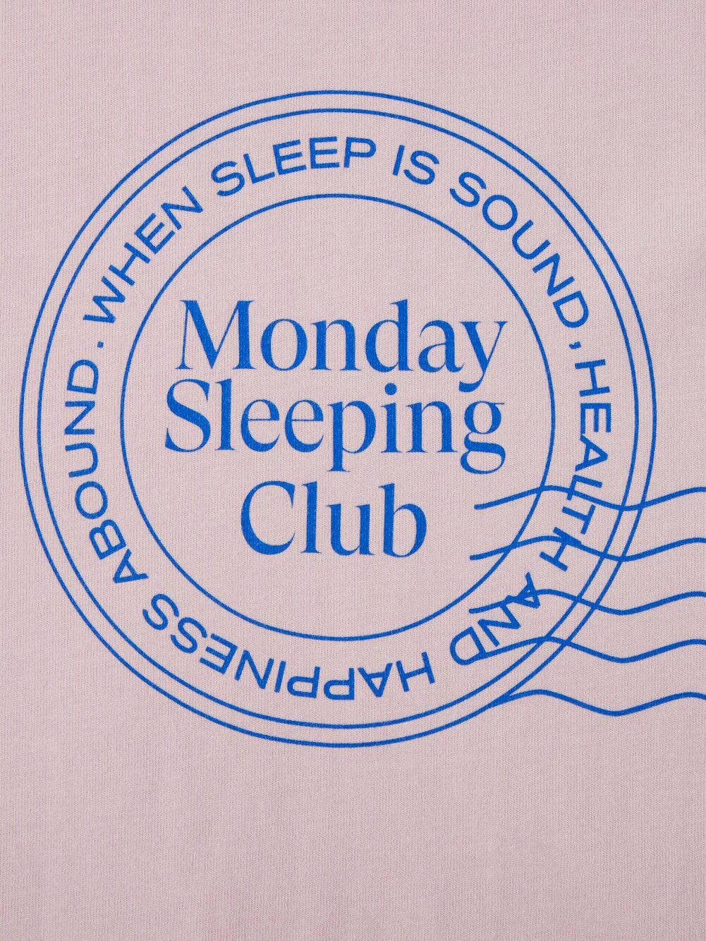 Monday Sleeping Club Cruise Print Short Sleeve T-Shirt