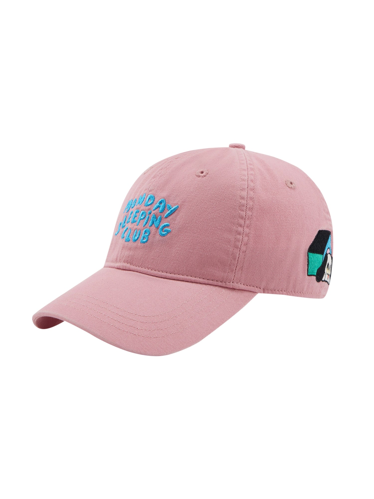 Monday Sleeping Club Artist Collection Sleepy Puppy with House Baseball Cap