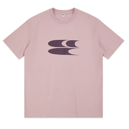 Crying Center Retro Pink Oversize Crew Neck T-Shirt