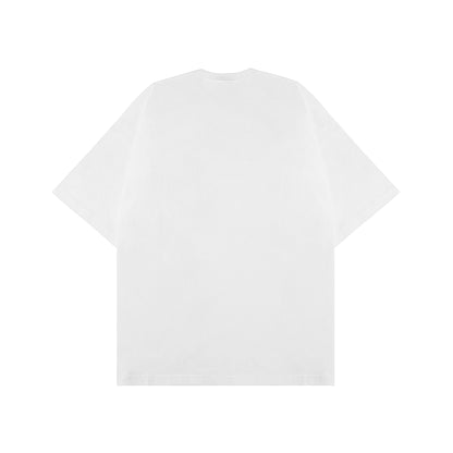 Monday Sleeping Club "No Sports Series" Lazy Lazy Font Embroidered Pocket Short-sleeved T-shirt