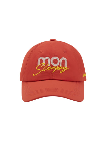 Monday Sleeping Club Lazy Combination Font Embroidered Baseball Cap