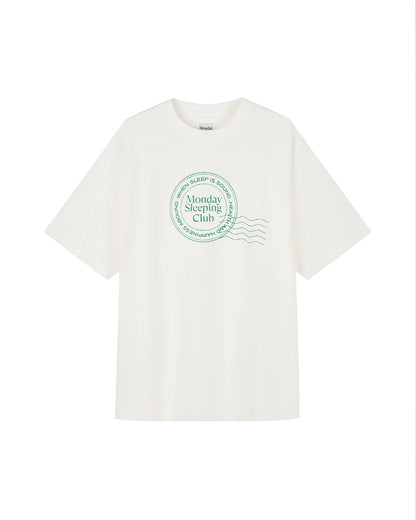 Monday Sleeping Club Cruise Print Short Sleeve T-Shirt